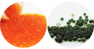 Gel de sílice con indicador (gel naranja), granulate ~ 1 - 3 mm