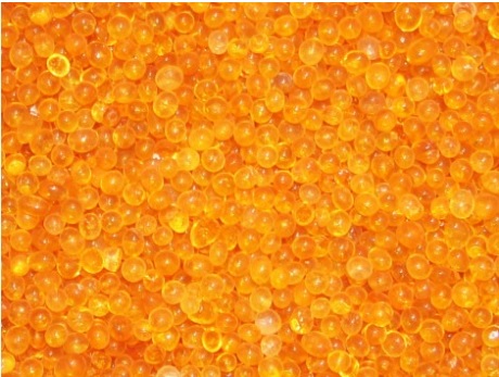 Sílica gel/gel de sílice con indicador naranja, Mezcla silica gel blanca +  naranja